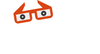 logo glasses with the text 